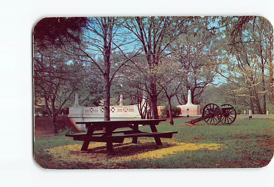 Postcard Memorial Bridge Appomattox Court House Virginia USA