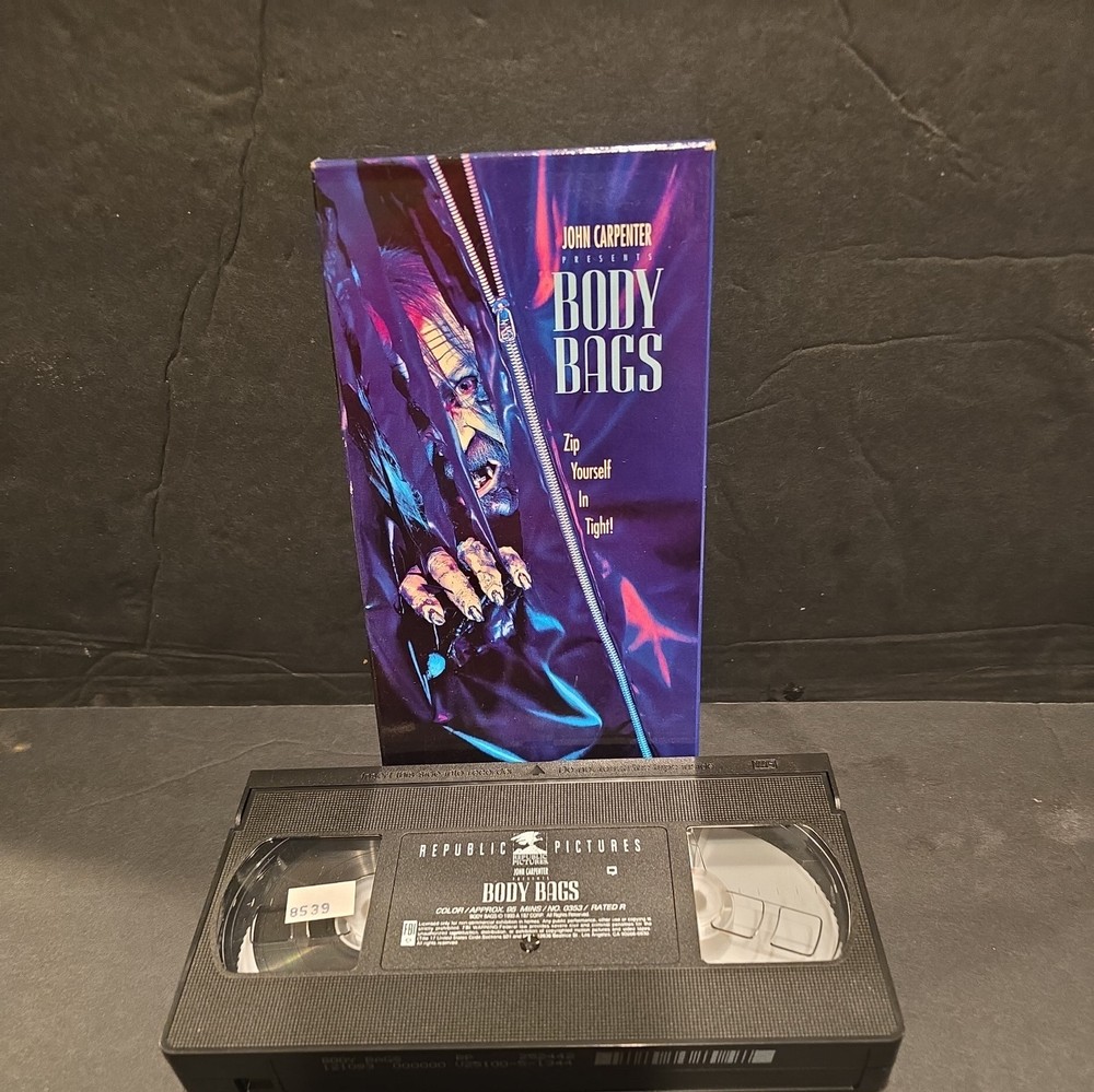 John Carpenter Presents Body Bags VHS horror movie 1993 #29