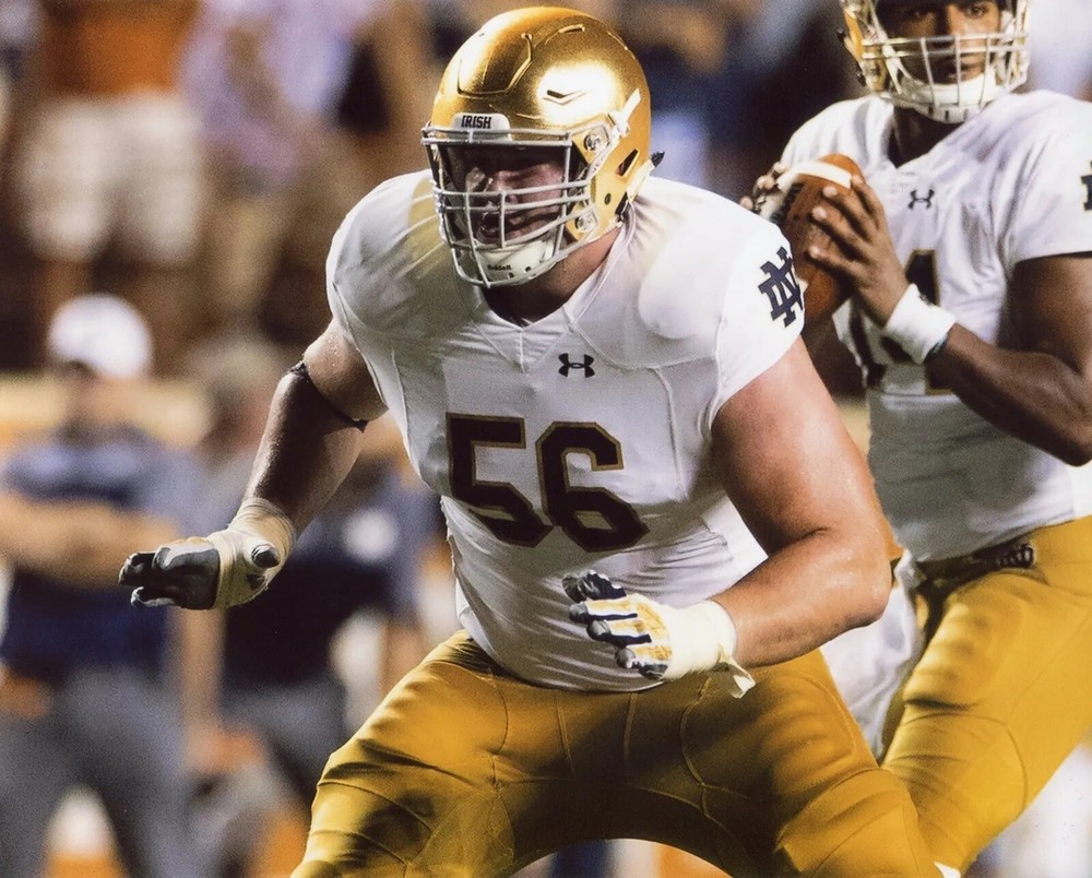 Quenton Nelson Notre Dame Fighting Irish Football Sports 8x10 PHOTO PRINT