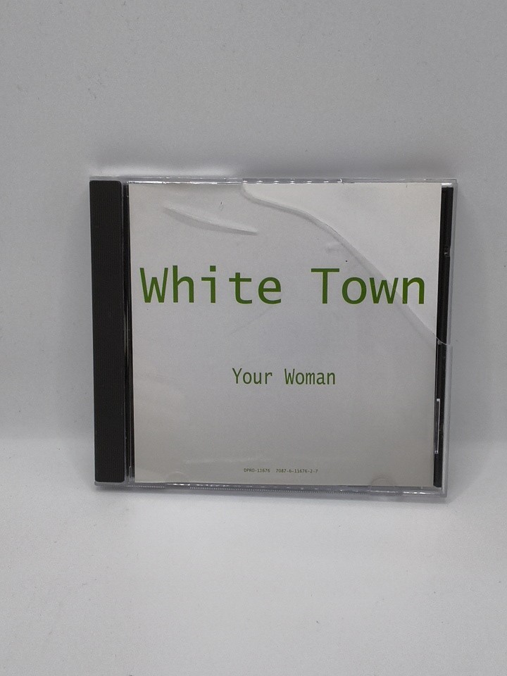 White Town Your Woman CD Single 1997 Indie Pop Hit [ Case Broken]