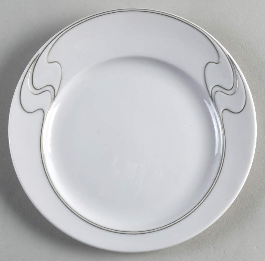 Rosenthal - Continental White Gold Bread & Butter Plate 540608
