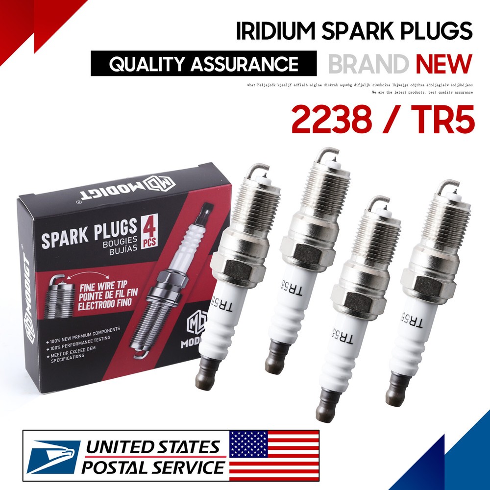 8Pcs TR5 2238 NGK Iridium Spark Plug Compatible with Mercruiser OMC Volvo