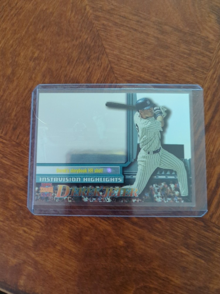 1997 Topps Stadium Club Instavision Highlights #I17 Derek Jeter - Near Mint