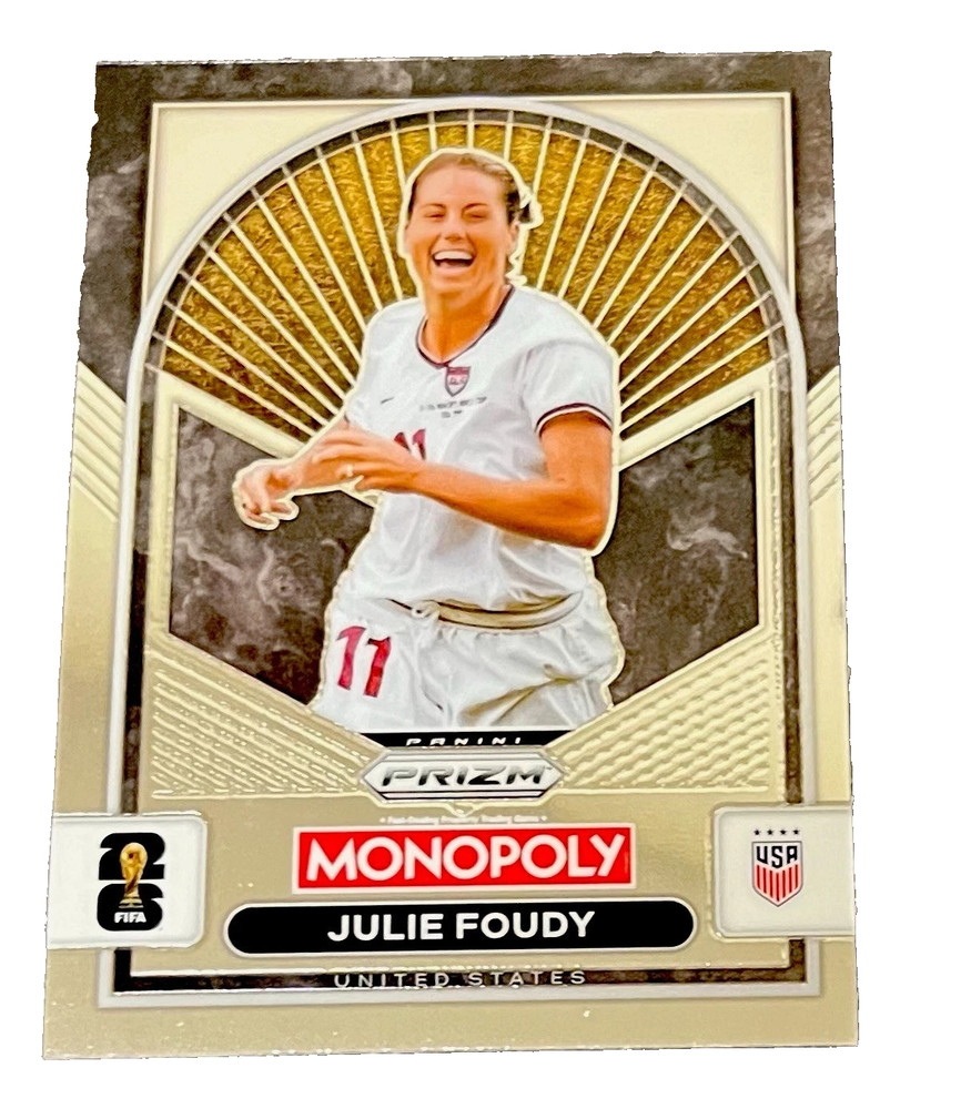 2026 Panini Prizm Monopoly World Cup #93 JULIE FOUDY USWMNT💥