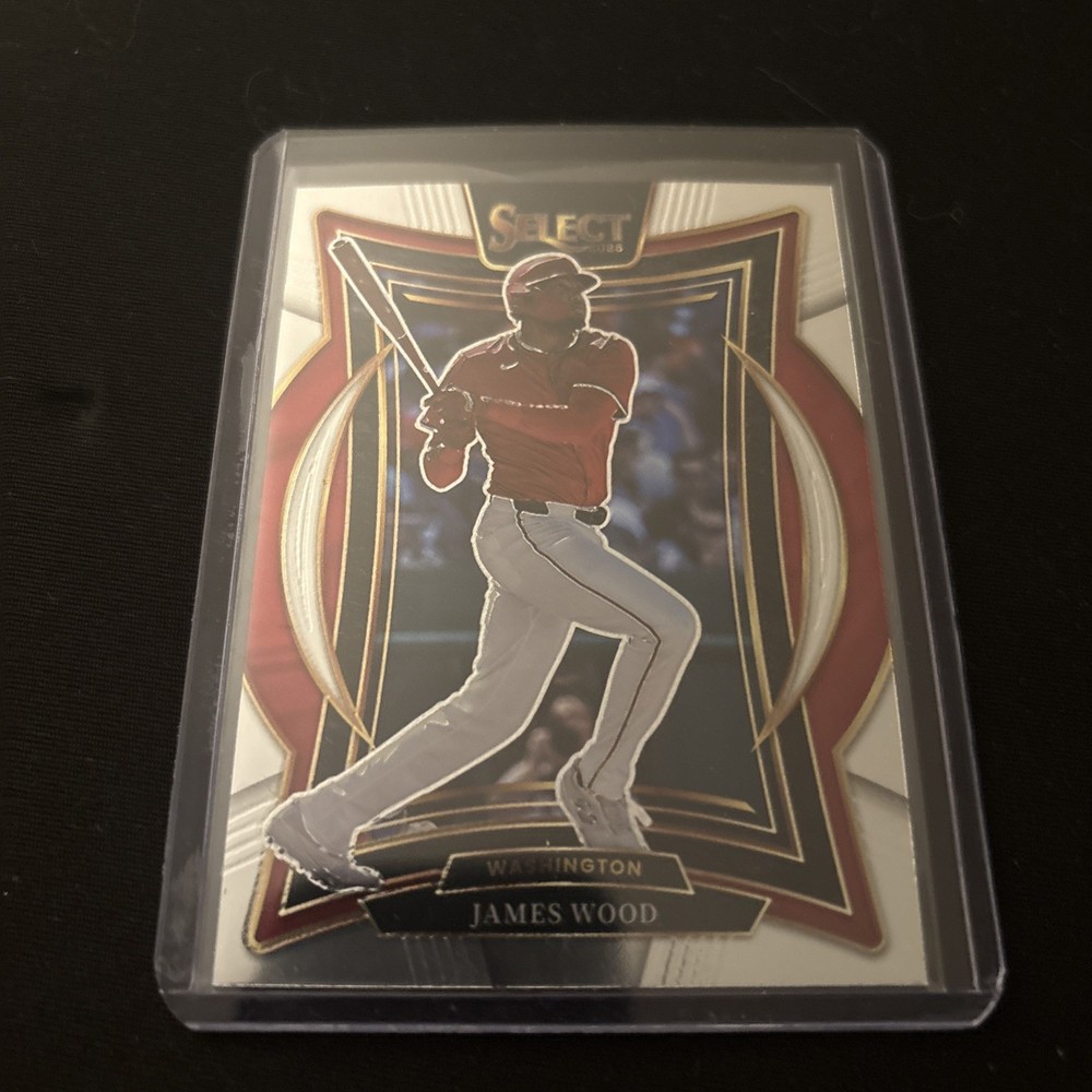 2025 Panini Select James Wood Concourse #36 - Washington Nationals