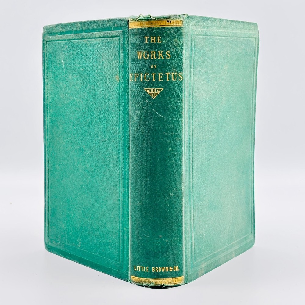 Works of Epictetus Higginson Carter 1866 Stoicism Philosophy