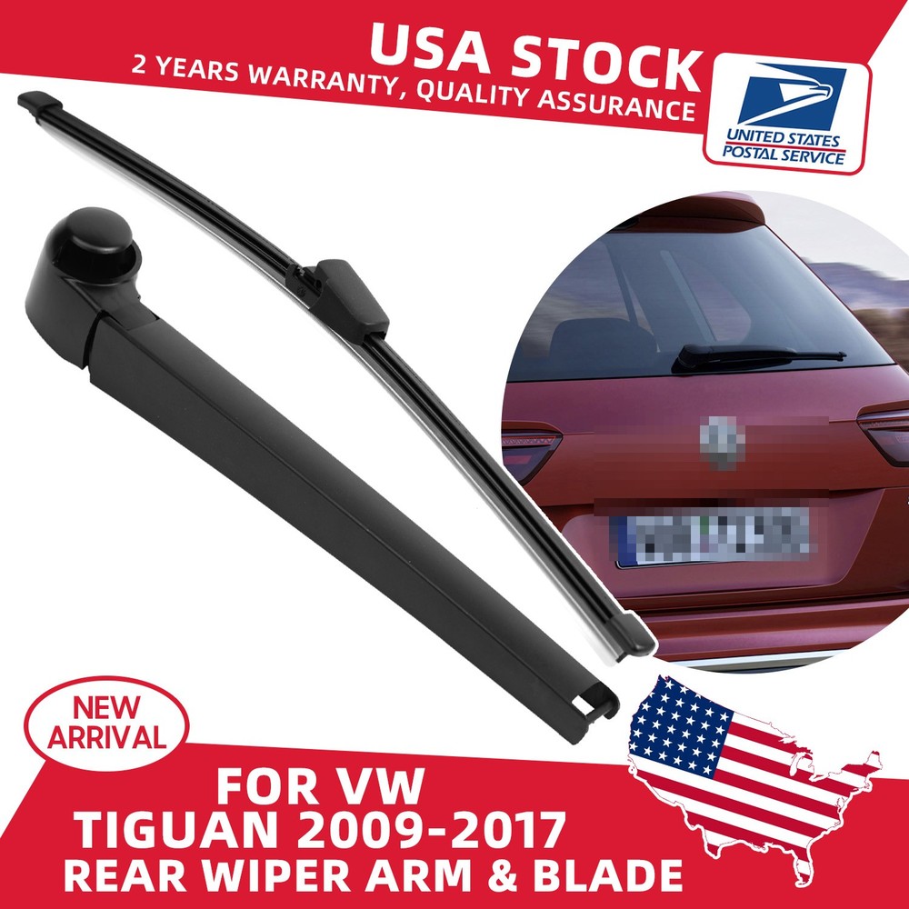 Rear Wiper Arm & Blade For VW Tiguan 2009 - 2017 OE 1T0-955-707-C OEM Quality