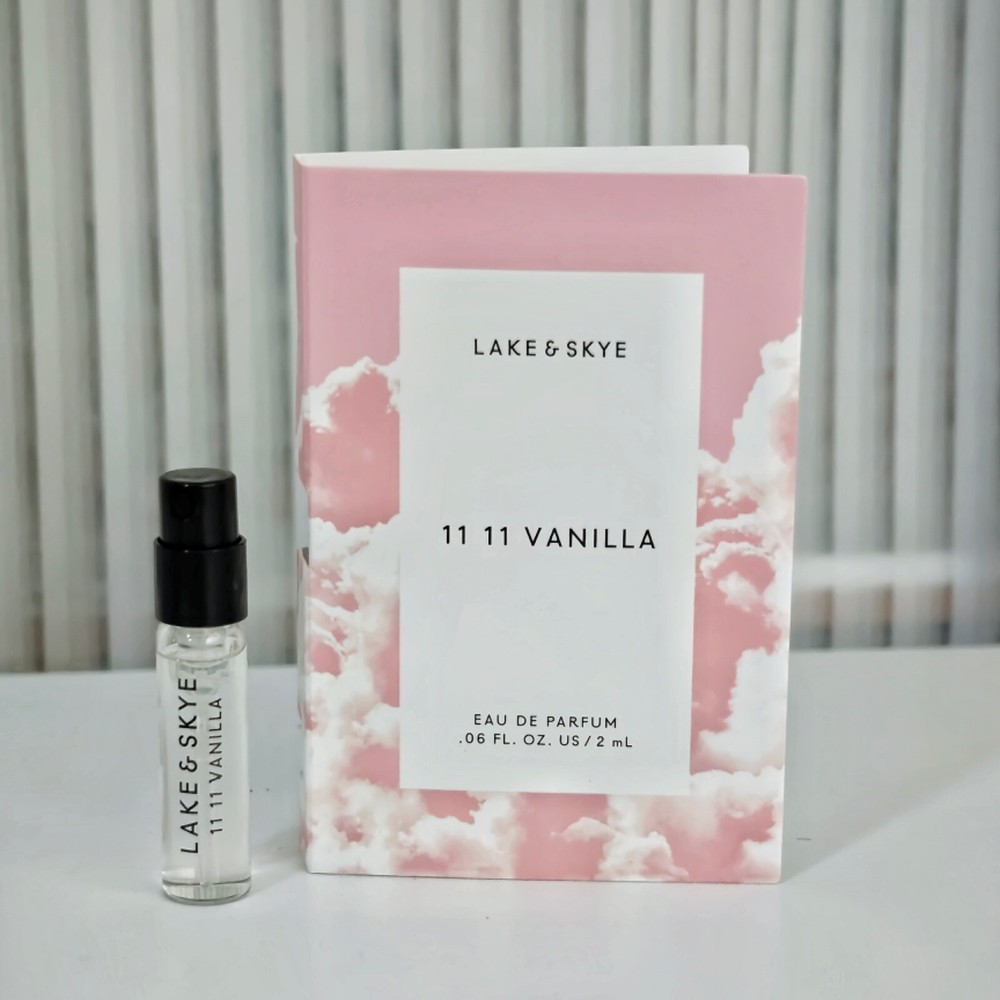 New Lake & Skye - 11 11 VANILLA - Eau de Parfum Sample Spray Vial 0.06 oz / 2ml