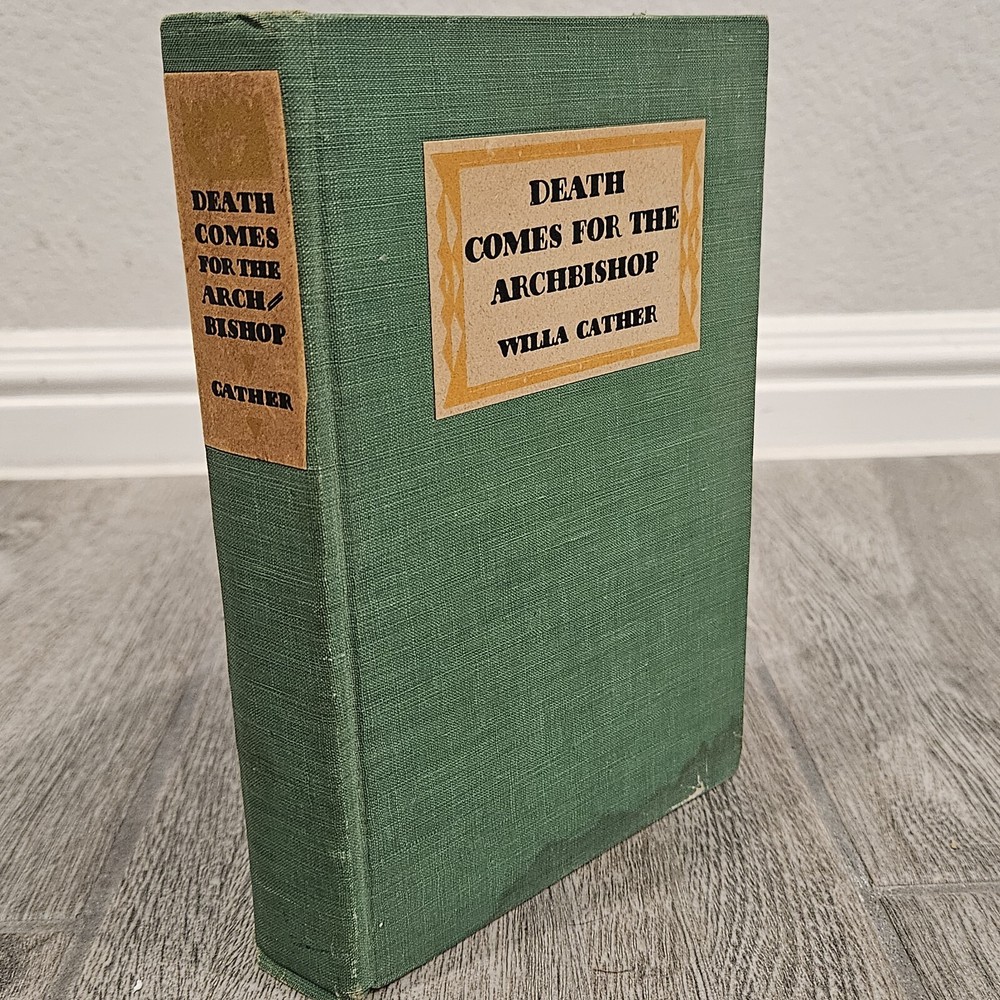 Death Comes for the Archbishop 1927 Willa Cather 1st Edition w/Errors