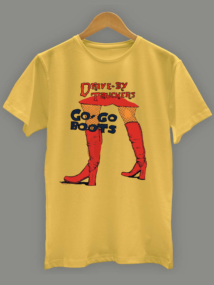 Drive-By Truckers Album Band Cotton Album S to 5XL Gold Color T-shirt