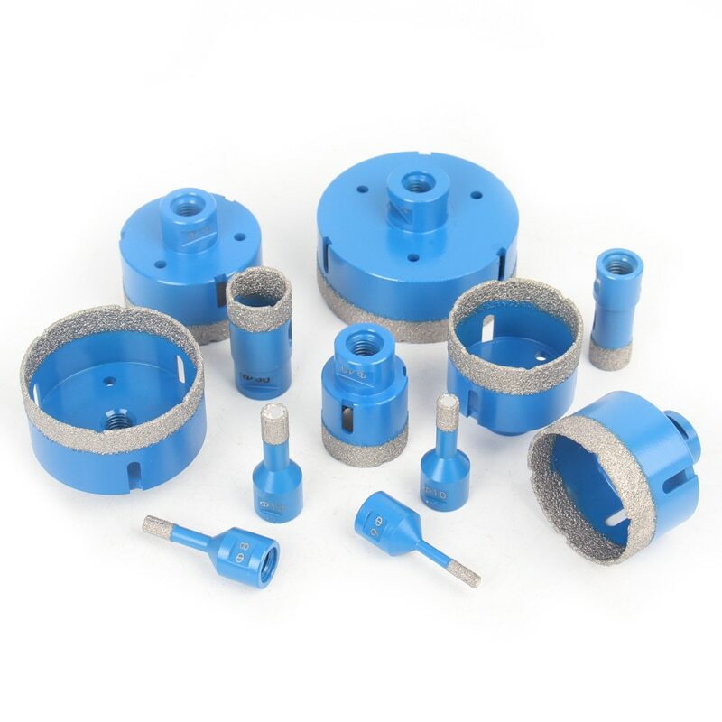 M14 Dry Diamond Drill Core Bit Drilling Hole Saw 6mm-120mm For Marble Tile Stone