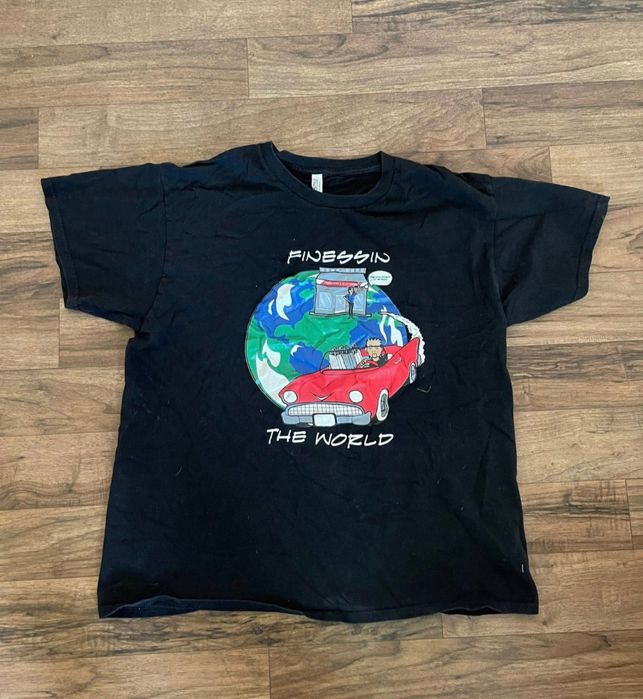 Allstyle Apparel Men's Black Graphic Tshirt Size XL