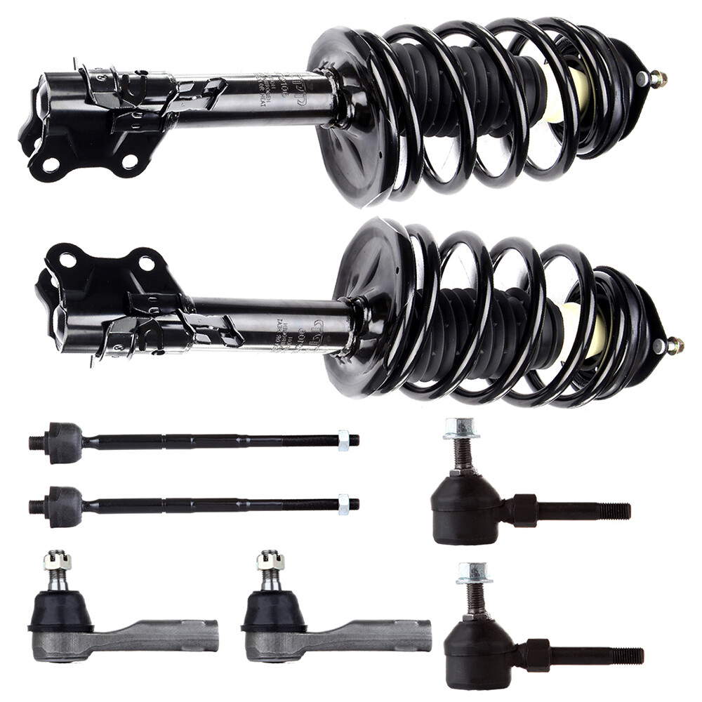 2002-2006 Nissan Sentra 1.8L Front Strut Assembly with Coil Spring & Sway Bar Tie Rod