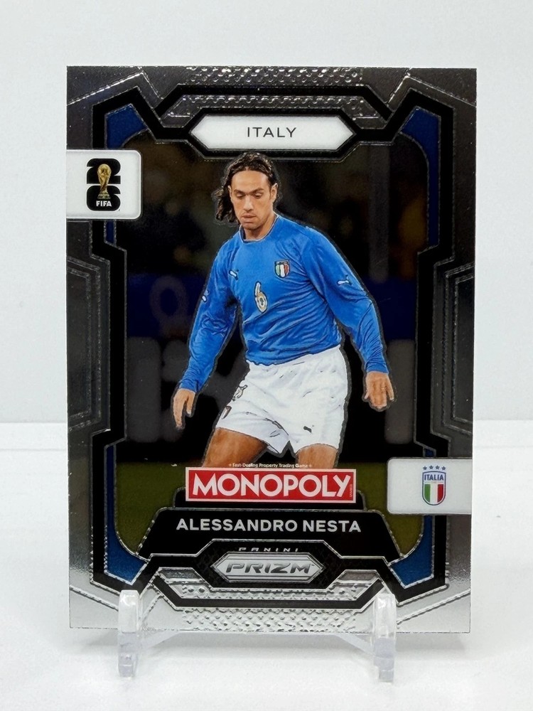 2026 Panini Monopoly Prizm FIFA World Cup #34 Alessandro Nesta base