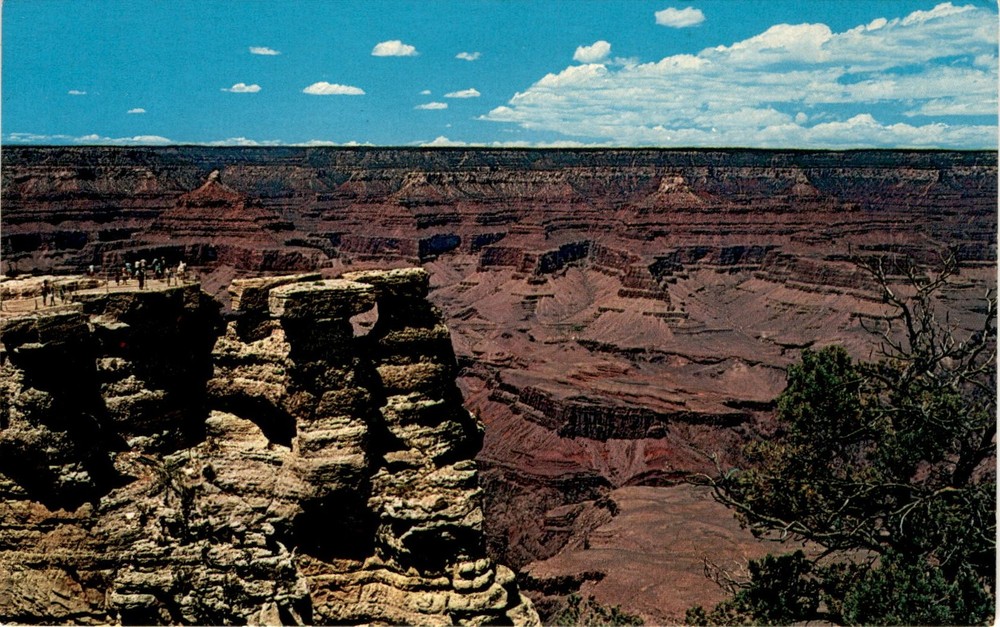 GRAND CANYON NATIONAL PARK, ARIZONA, South Rim, Grand Canyon Village, Postcard