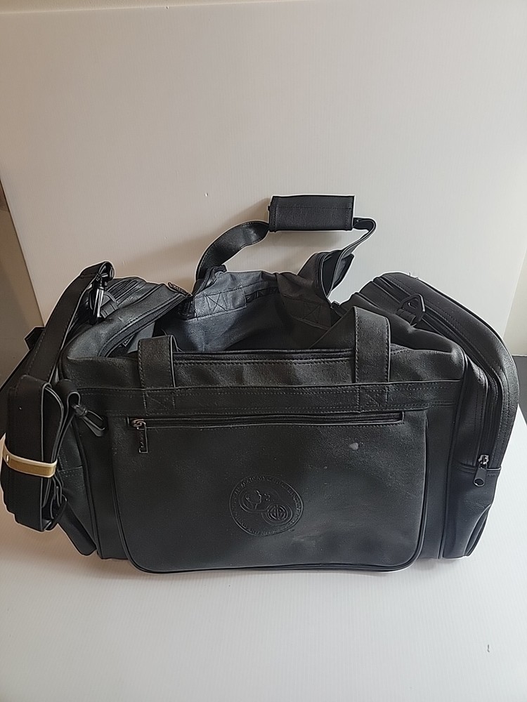 American Academy Of Otolaryngology Leather Traveling Bag-image