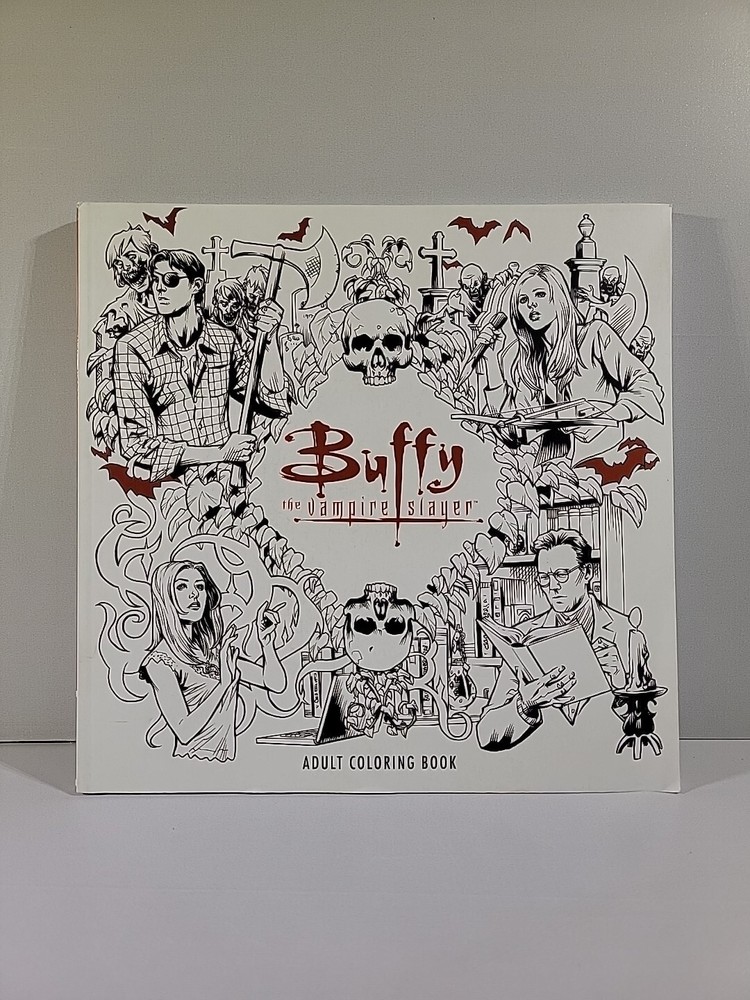 Joss Whedon Buffy the Vampire Slayer Adult Coloring Book by Dark Horse
