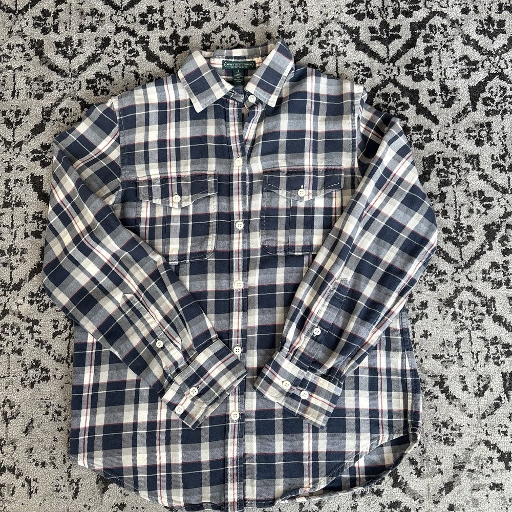 Lauren Ralph Lauren Women's Long Sleeve Plaid Button-Up Size Small