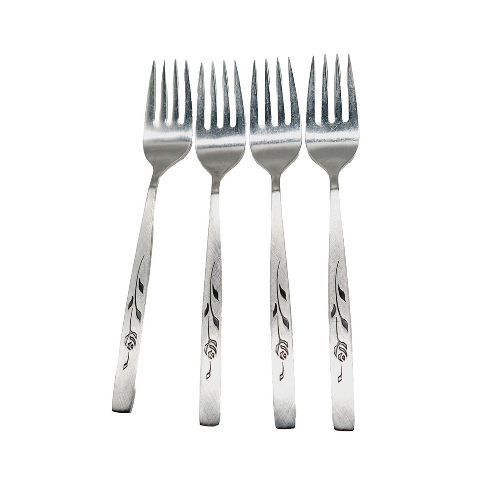 Oneidacraft Deluxe CAPISTRANO 4 Forks 6