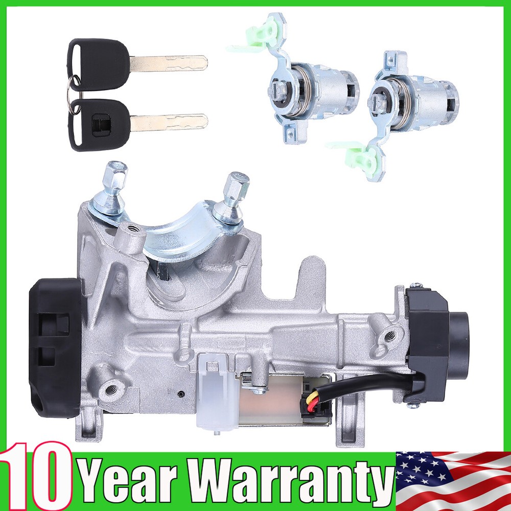 For Honda CRV 2002-2006 Ignition Switch Cylinder Door Lock w/ Keys Complete set
