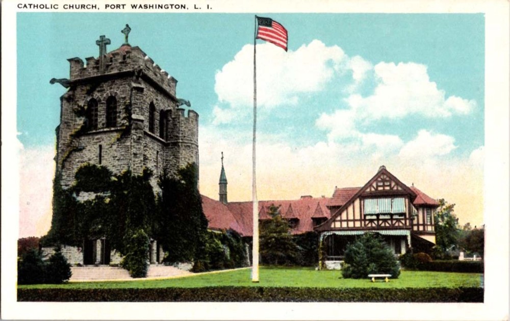 Port Washington New York NY : CHURCH SCENE m/14 BG6215