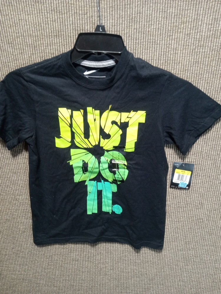 Nike Boys Size Small Short Sleeve T-shirt Just Do It Nwt