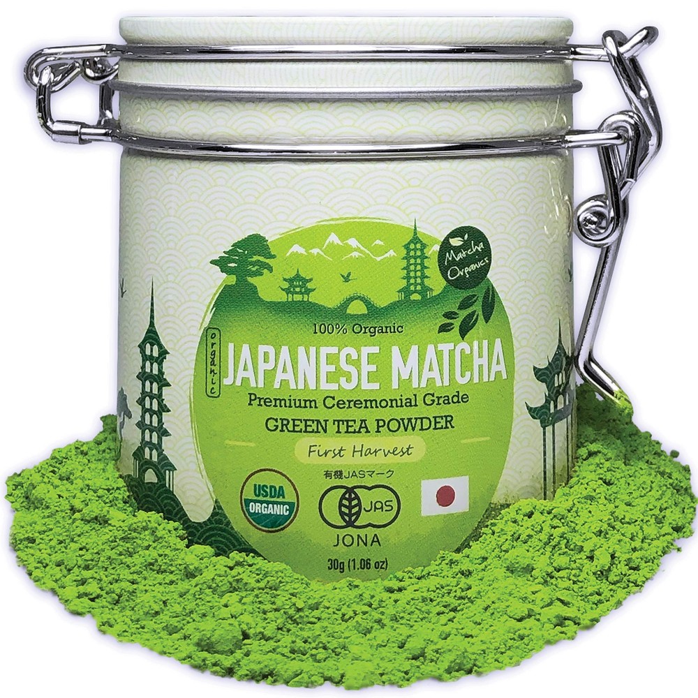 Premium Ceremonial Grade 1st Harvest Japanese Matcha Green Tea Powder