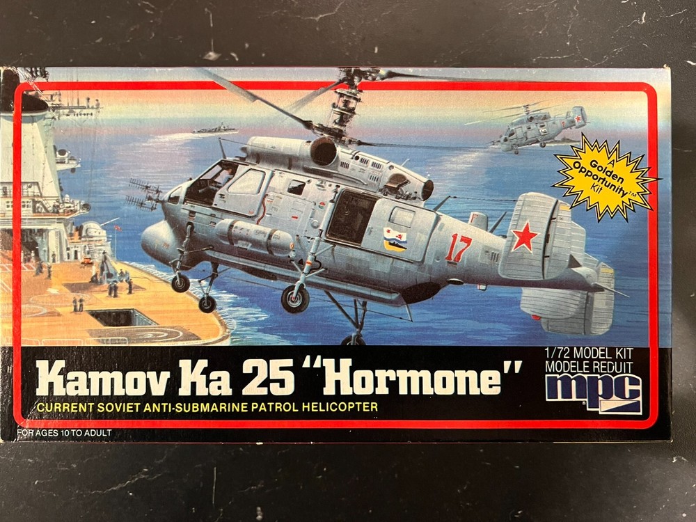 1/72 Soviet Kamov Ka-25 HORMONE Navy Helicopter - MPC 1-4214 Airfix