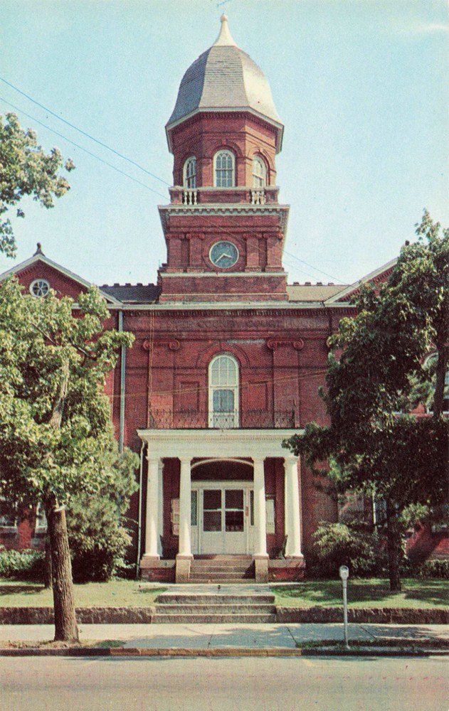 Court House - Worcester County Maryland MD - Postcard