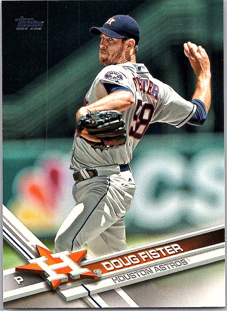 2017 Topps #330 Doug Fister Houston Astros