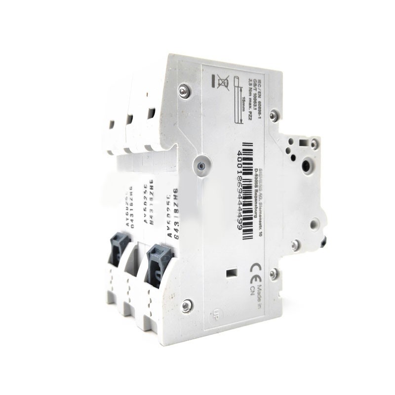 For Siemens Miniature Circuit Breaker 3P D 25A 5SY6325-8CC Air Switch 5SY63258CC