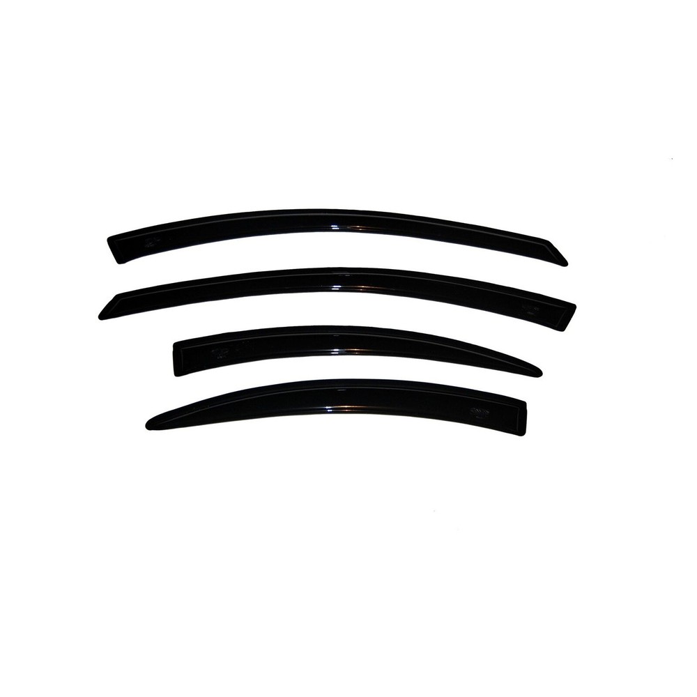 AVS 94317 Set of Smoke Unique Ventvisor Side Window Acrylic Deflectors for Neon