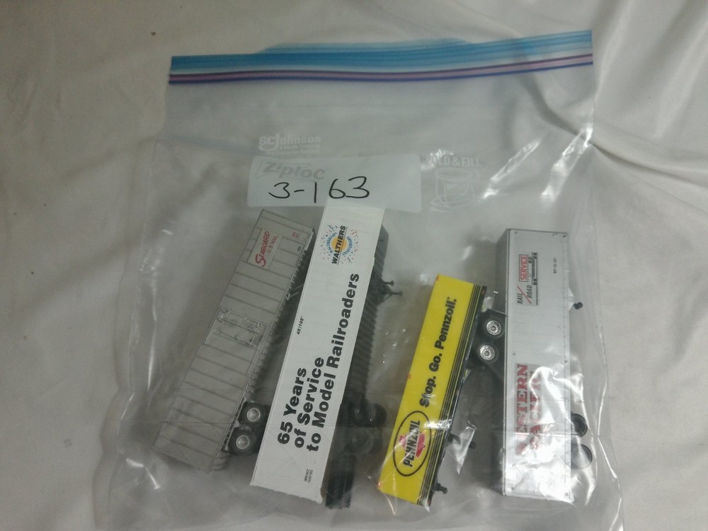 HO Scale Intermodal Container Grab Bag - Everything Pictured - No Substitutions