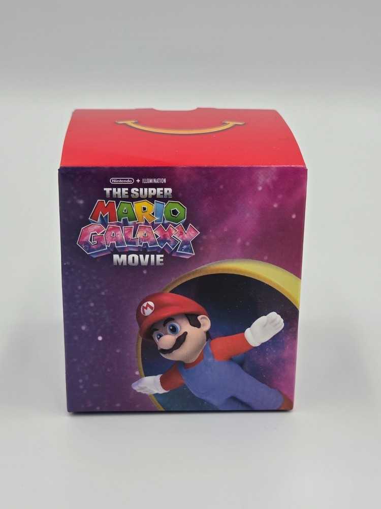 McDonald's Happy Meal Super Mario Galaxy Movie Figure Mario Nintendo 2026 New