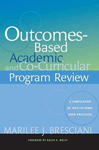 Outcomes-Based Academic - Paperback, by Bresciani Ludvik Marilee - Very Good x