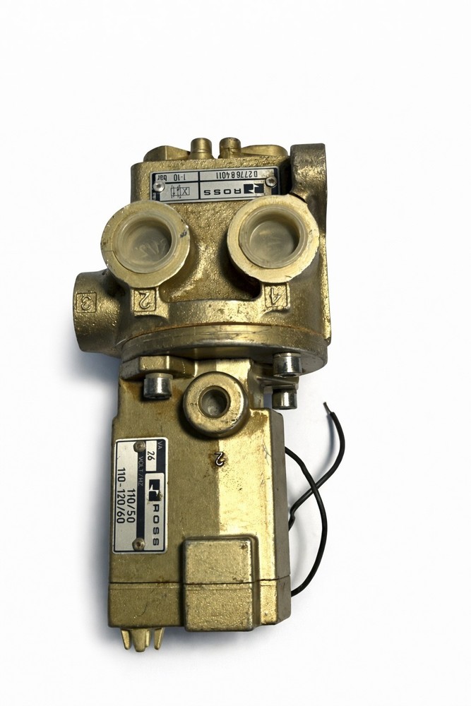 ROSS D2776B4011 Pneumatic Solenoid Valve 24V AC 110-120V 1-10 Bar Industrial Con