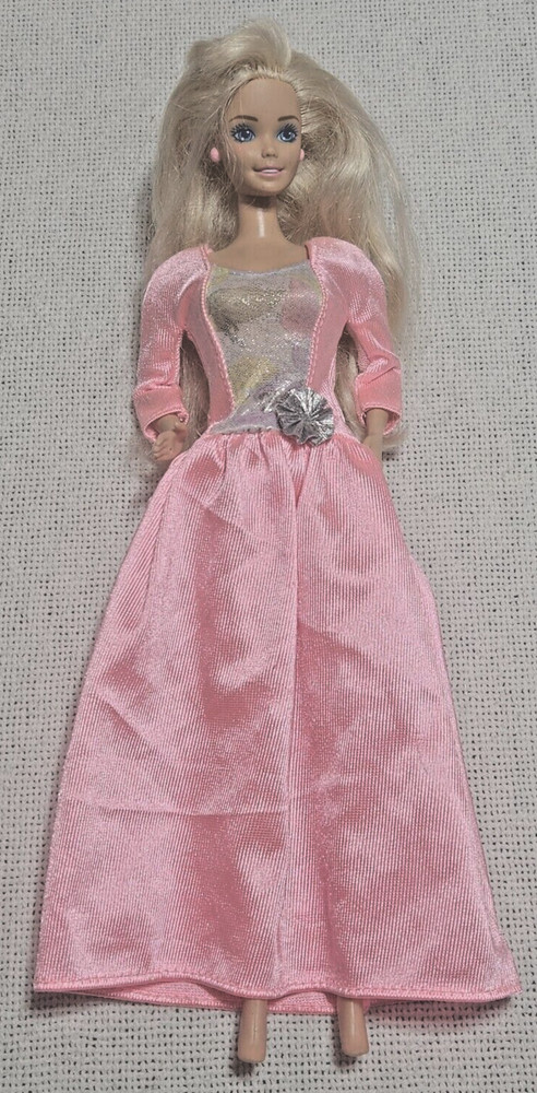 Vintage Mattel #9601 1990 Barbie Bathtime Fun Original Ring & Earrings Redressed