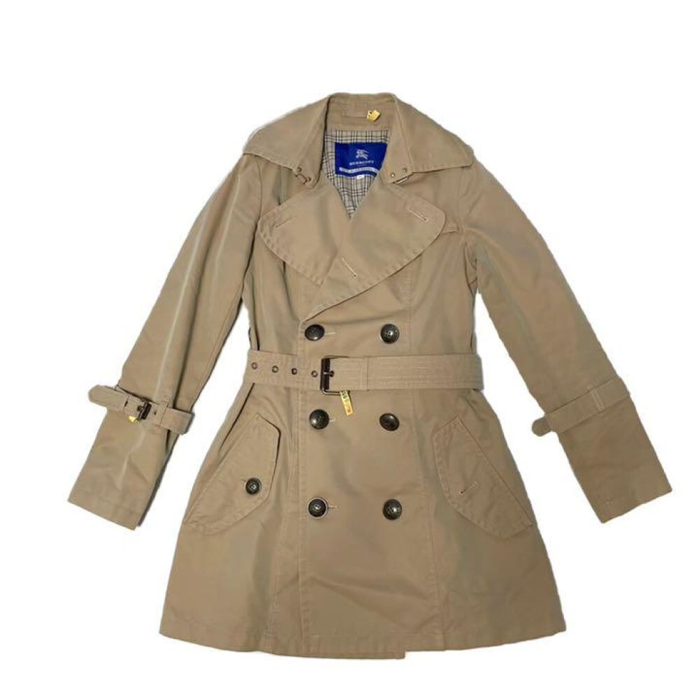 Luxury Burberry Trench Coat for Women Authentic Vintage Style from Japan