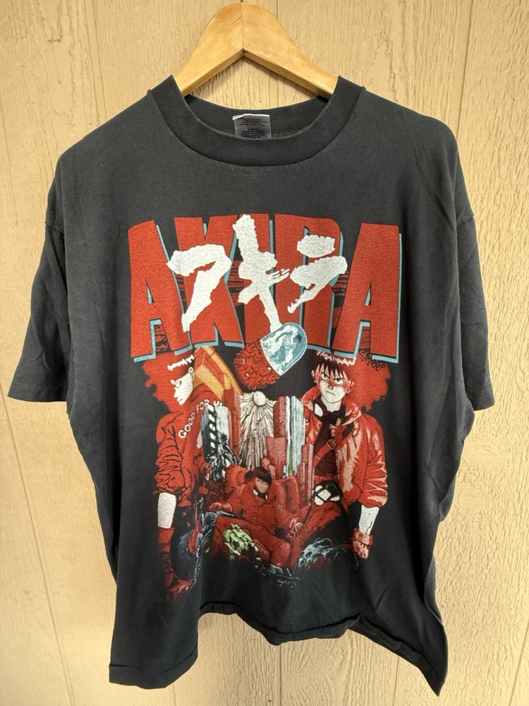 Akira Pill Vintage Anime Single Stitch T Shirt Size XL REPRINT RARE