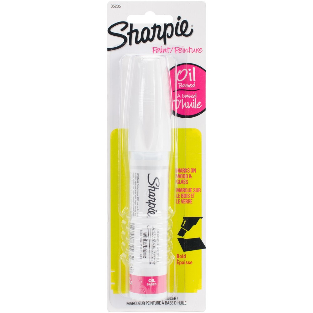 Sharpie Bold Point Oil-Based Poster Paint Marker-White