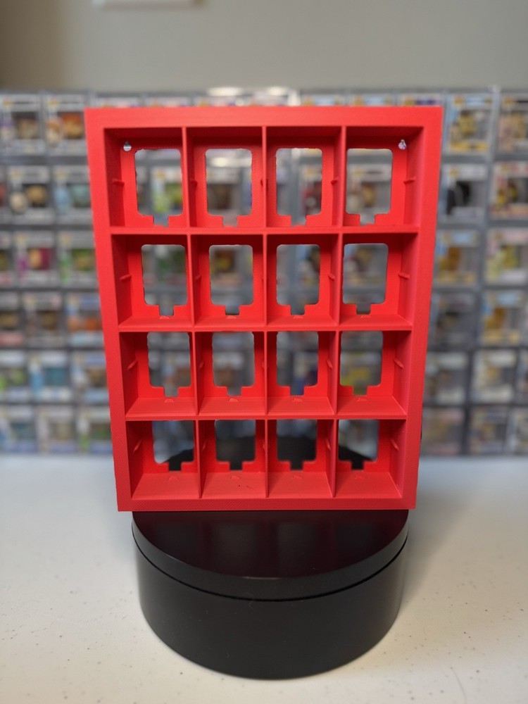 Funko Bitty Pop! Full Set Custom Display Case - Red