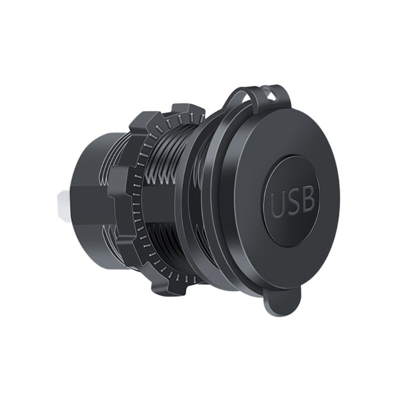 Dual USB Fast Car Charger with ABS Housing for Quick Auto Charging