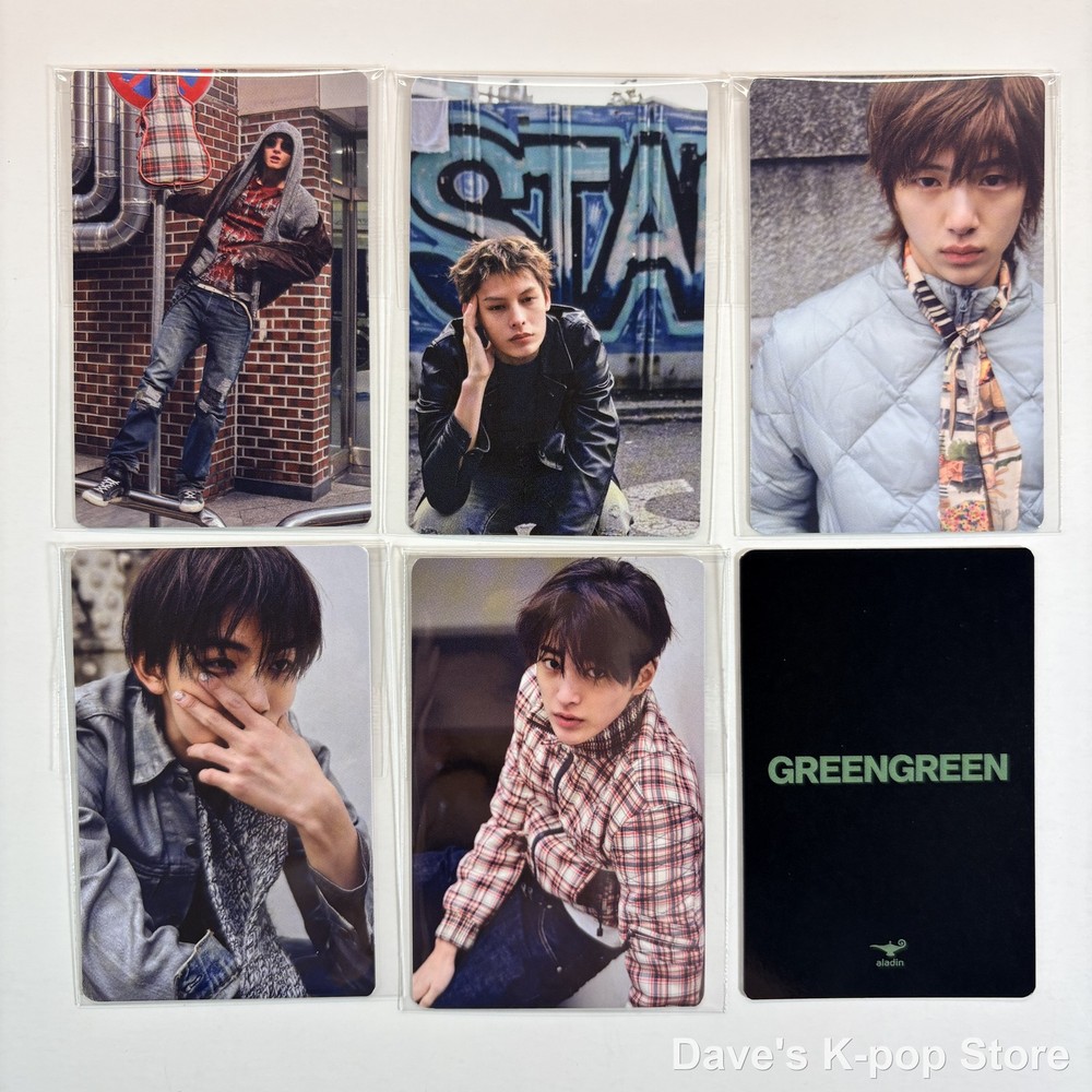 [CORTIS] GREENGREEN ALADIN POB Official Photocard (New,Official)