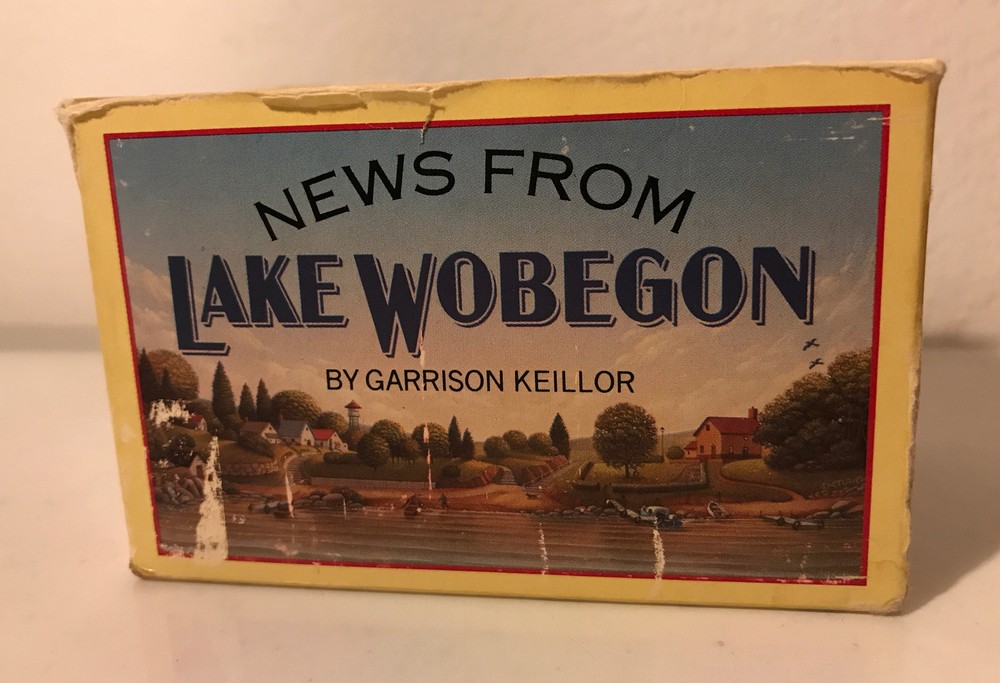 News From Lake Wobegon 4 60 Minute Cassettes Boxed Set Garrison Keillor 1983
