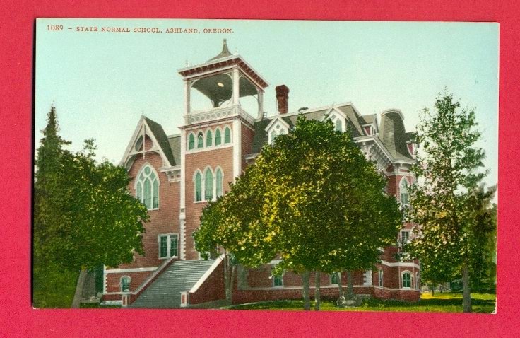 Oregon - Ashland, State Normal School Postcard 4666