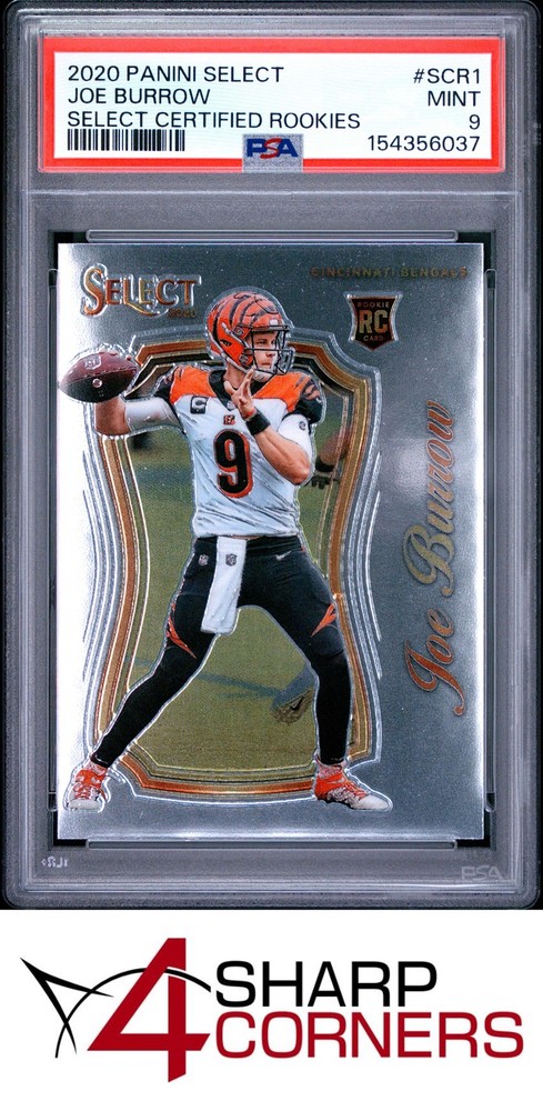 2020 Panini Select Certified Rookies #Scr1 Joe Burrow Rc Psa 94SC is the hobby's first consignment choice on eBay!