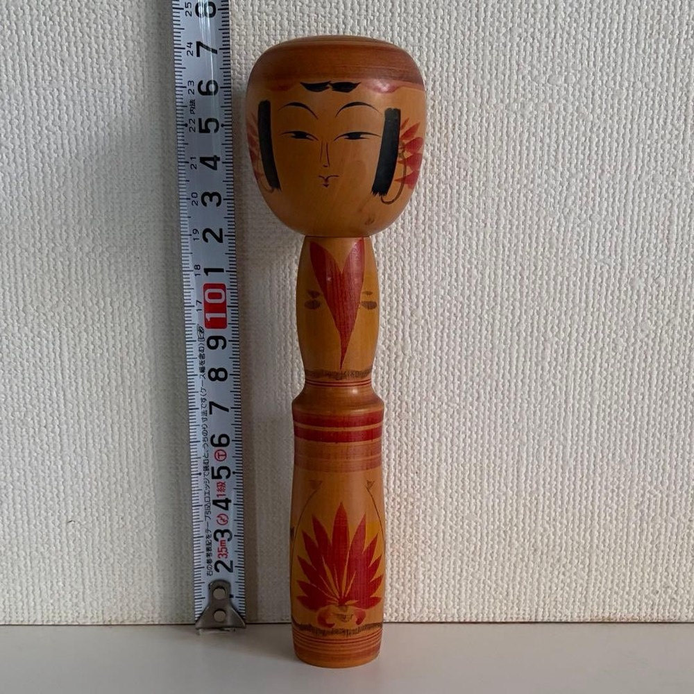 Yajiro Kokeshi Doll by Yoshiaki Sato Traditional Handmade Japan New