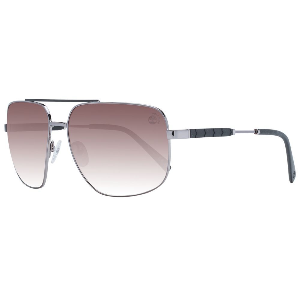 Timberland Gray Men’s Stylish Polarized Sunglasses for Outdoor Protection