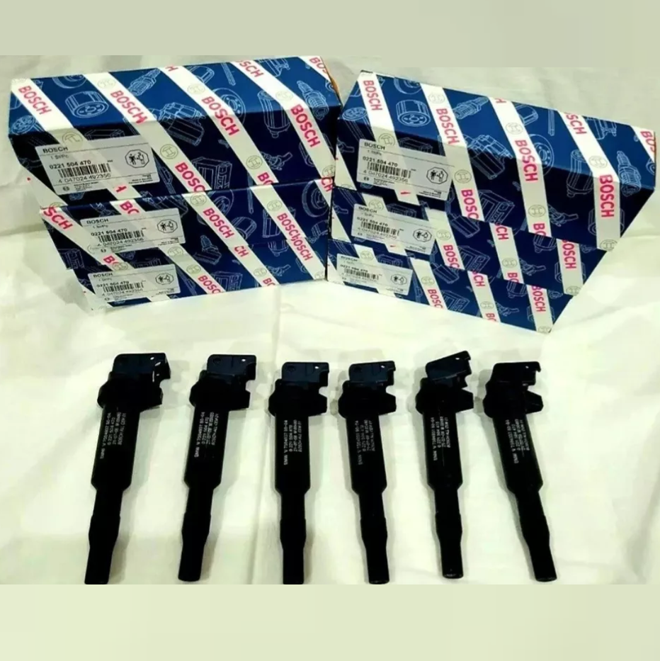 6PCS Ignition Coils OEM For Bosch BMW 325i 328i 335 525 528 530 535 0221504470