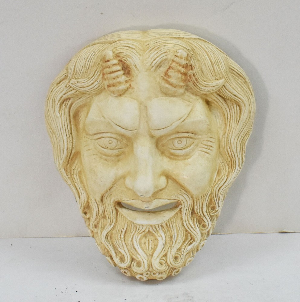 Pan mini mask - God of Wild - Panas - First Theatre of World Dionysus Acropolis